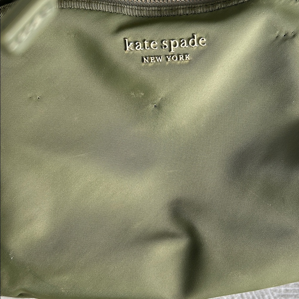 Kate spade olive green backpack - Picture 7 of 7